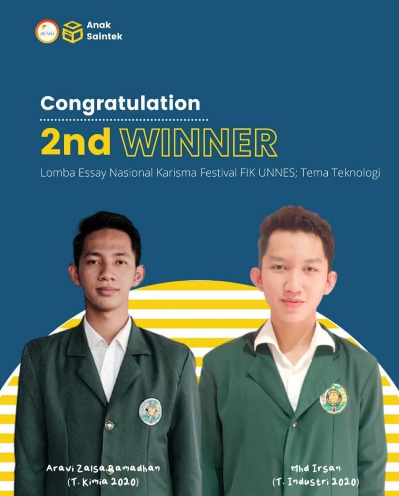 Perwakilan USU Raih Juara II Lomba Esai KAFEST FIK UNNES – SUARA USU
