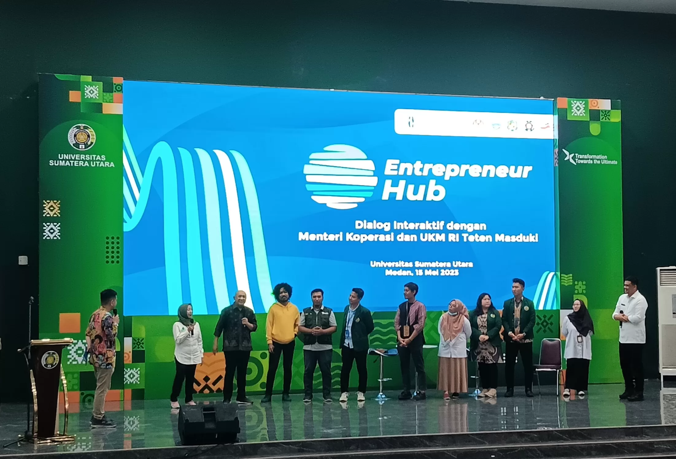 Dialog Interaktif Enterpreneur Hub, Menteri Kemenkop UKM Optimis UKM ...