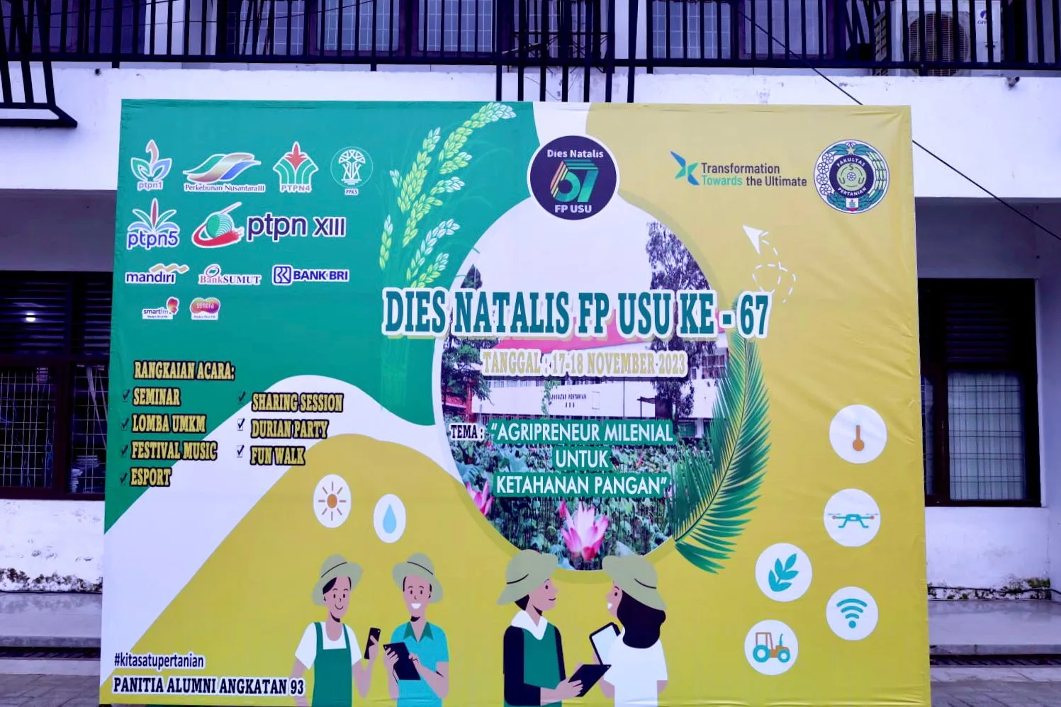 Dies Natalis Fakultas Pertanian USU Ke-67