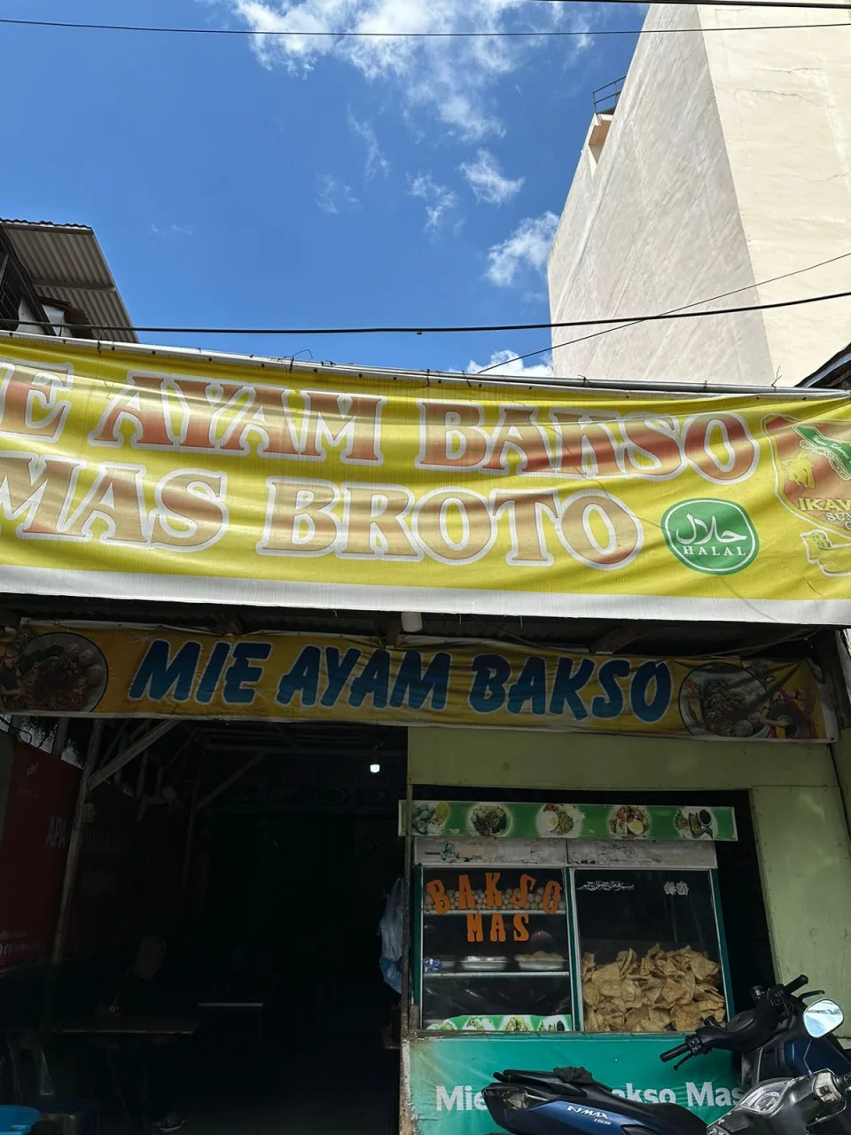 Mie Ayam Bakso Mas Broto Harga Kaki Lima Rasa Bintang Lima Suara Usu